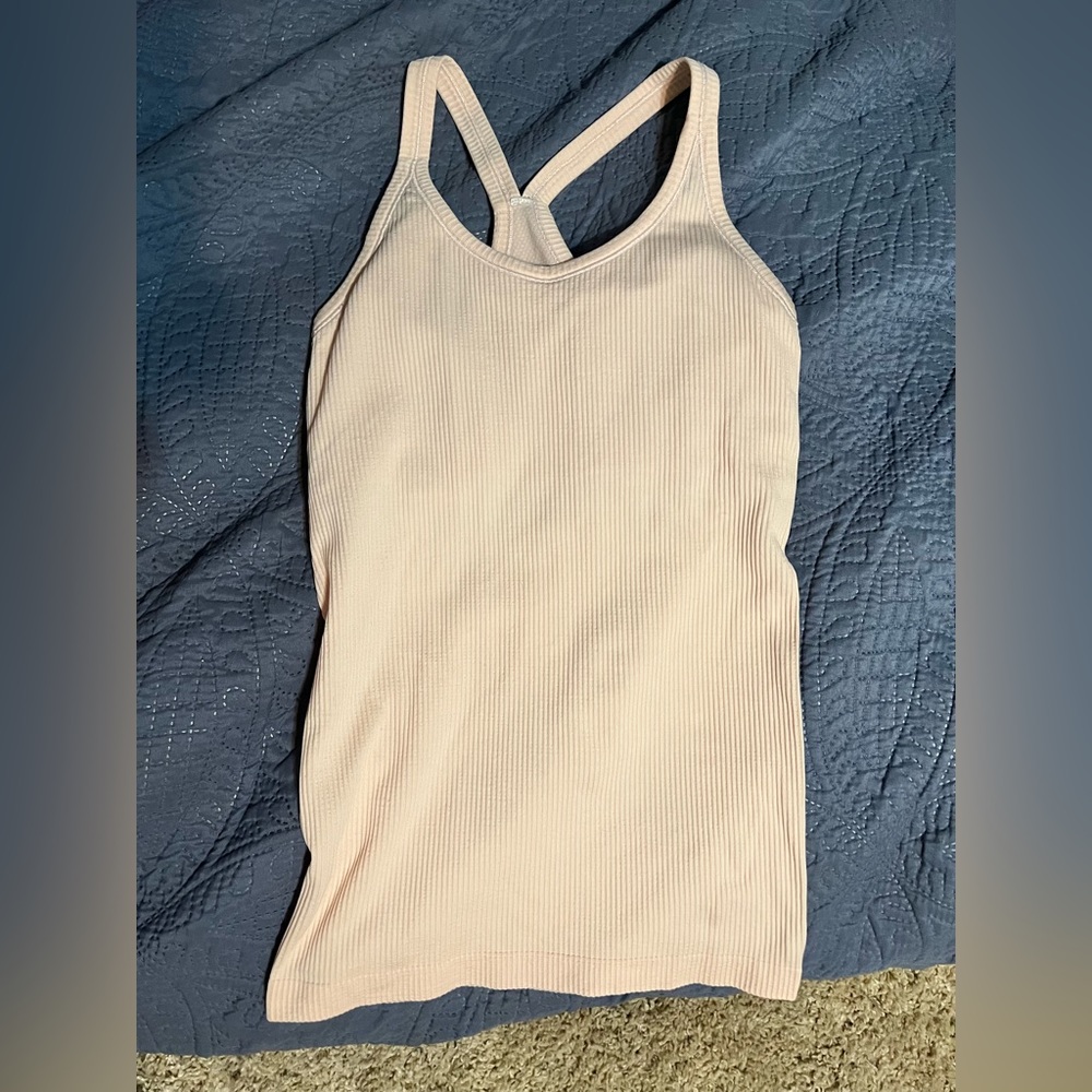 Lululemon Ebb To Street Tank Misty Pink